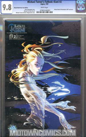 Fathom Kiani #2 Cover D WWP Michael Turner Variant Cover CGC 9.8
