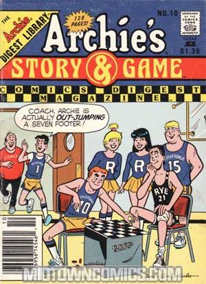 Archies Story & Game Comics Digest Magazine #10
