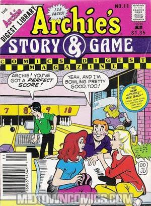 Archies Story & Game Comics Digest Magazine #11