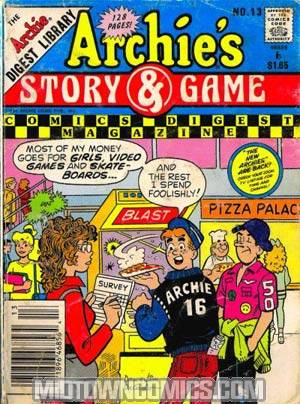 Archies Story & Game Comics Digest Magazine #13