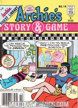Archies Story & Game Comics Digest Magazine #14