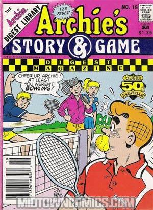 Archies Story & Game Comics Digest Magazine #19