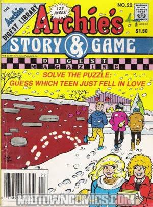 Archies Story & Game Comics Digest Magazine #22