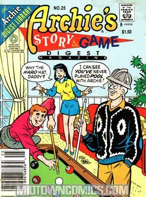 Archies Story & Game Comics Digest Magazine #25