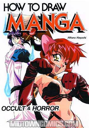 How To Draw Manga Vol 24 Occult & Horror English Ed