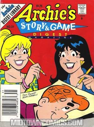 Archies Story & Game Comics Digest Magazine #31