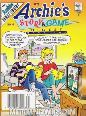 Archies Story & Game Comics Digest Magazine #35