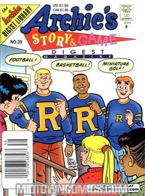 Archies Story & Game Comics Digest Magazine #39