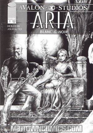 Aria #1 Cover D Blanc & Noir