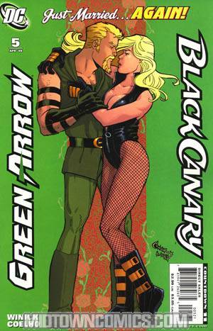 Green Arrow Black Canary #5 Incentive Amanda Conner Variant Cover