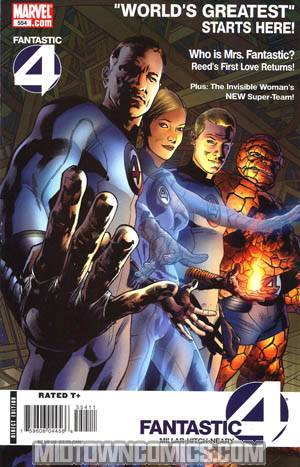 Fantastic Four Vol 3 #554 Cover A 1st Ptg Regular Bryan Hitch Cover