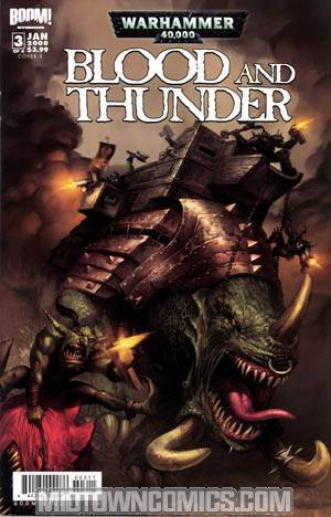Warhammer 40K Blood & Thunder #3 Cover B