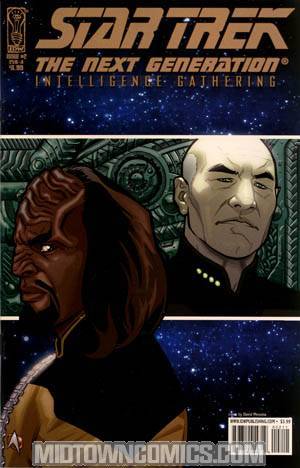 Star Trek The Next Generation Intelligence Gathering #2 Regular David Messina Cover