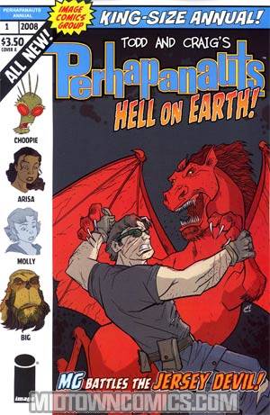 Perhapanauts Annual #1 Craig Rousseau Cover