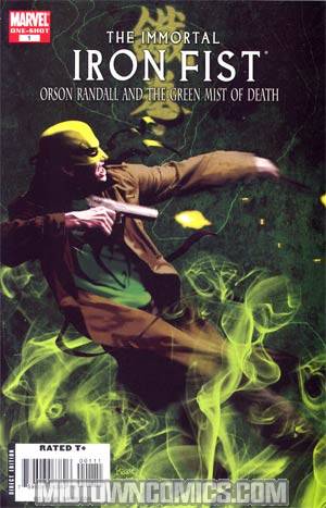 Immortal Iron Fist Orson Randall And The Green Mist Of Death