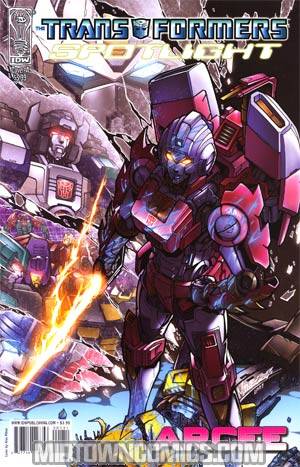 Transformers Spotlight Arcee Regular Cover A