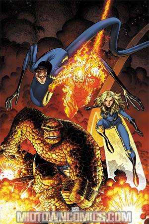 Fantastic Four By Art Adams Poster