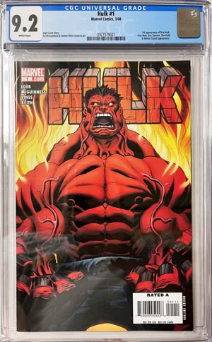 Hulk Vol 2 #1 Cover H CGC 9.8