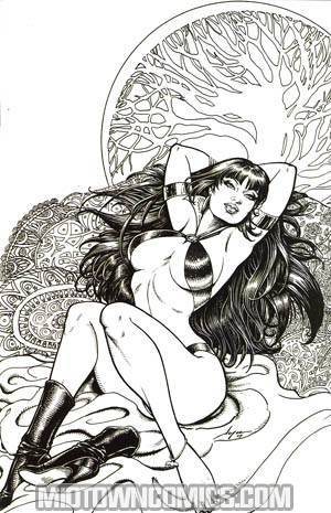 Vampirella Quarterly #4 Winter 2008 Joyce Chin Black & White Limited Edition