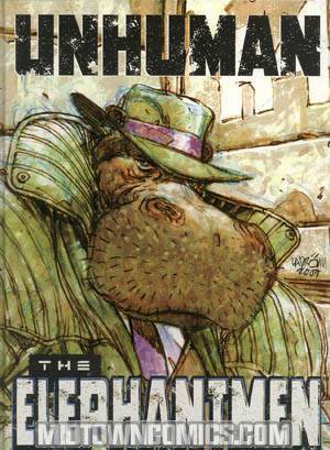 Unhuman Elephantmen Art Of Ladronn Vol 1 HC