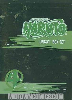 Naruto Uncut Box Set Vol 4 DVD