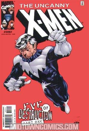 Uncanny X-Men #392 Cover A  Polybagged With CD-Rom
