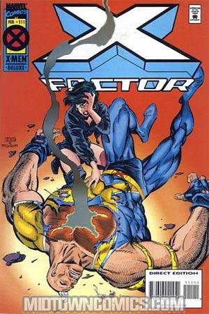 X-Factor #111 Cover A Direct Edition With Cards