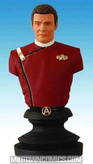 Star Trek Icons Wrath Of Khan Admiral Kirk Bust