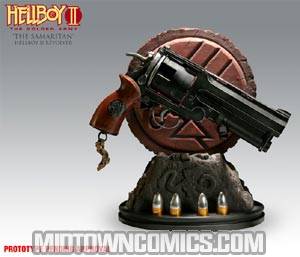 Hellboy II The Golden Army Samaritan Revolver Life-Size Prop Replica