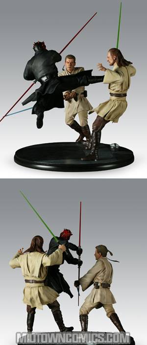 Star Wars Duel Of The Fates Diorama Statue