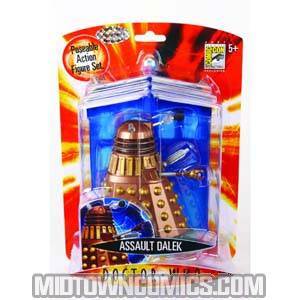 Doctor Who Bronze Assault Dalek 5-Inch SDCC 2007 Exclusive Action Figure