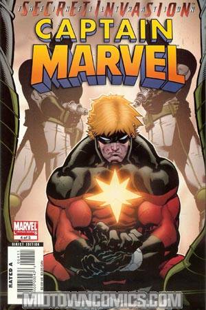 Captain Marvel Vol 5 #4 Regular Ed McGuinness Cover (Secret Invasion Infiltration Tie-In)