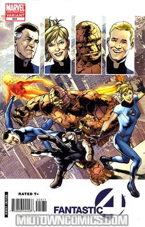 Fantastic Four Vol 3 #554 Cover D 2nd Ptg Bryan Hitch Variant Cover