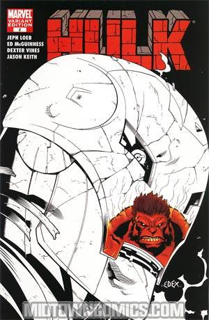 Hulk Vol 2 #2 Cover C Incentive Ed McGuinness Sketch Cover