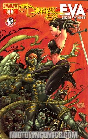 Darkness vs Eva #1 Cover C Regular Edgar Salazar Cover