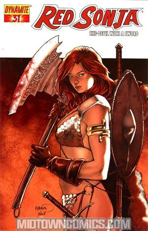 Red Sonja Vol 4 #31 Cover A Regular Paul Renaud Cover