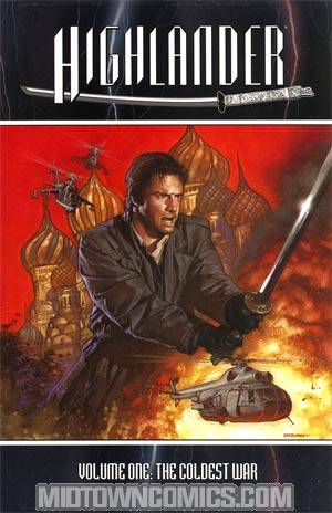 Highlander Vol 1 The Coldest War HC Regular Connor MacLeod Cover Limited Signed Edition