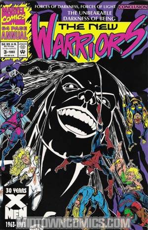 New Warriors Annual #3 Cover B Without Polybag