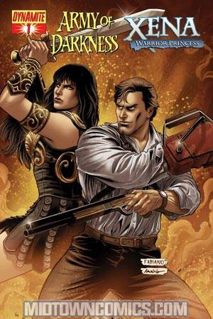 Army Of Darkness Xena Why Not #1 Cover B Regular Fabiano Neves Cover
