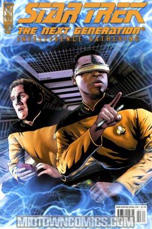 Star Trek The Next Generation Intelligence Gathering #3 Incentive Joe Corroney Virgin Cover