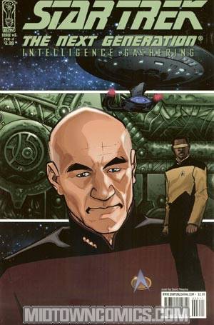 Star Trek The Next Generation Intelligence Gathering #3 Regular David Messina Cover