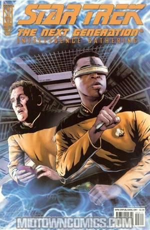 Star Trek The Next Generation Intelligence Gathering #3 Regular Joe Corroney Cover