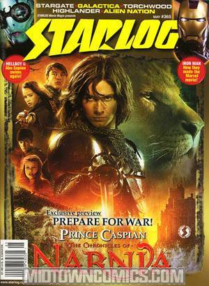 Starlog #365 April 2008