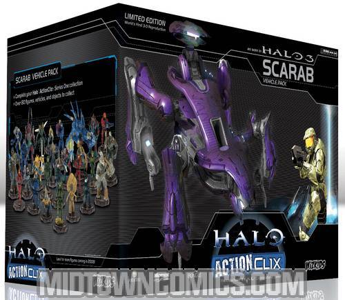 Halo Actionclix Scarab Vehicle Pack