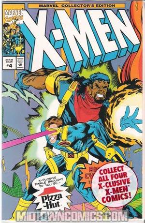 Marvel Collectors Edition X-Men #4 Cover A Pizza Hut Giveaway With Polybag