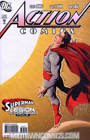 Action Comics #863 Cover B Incentive Superman Triumphant Variant Cover