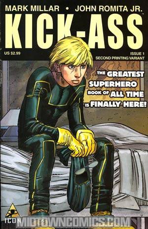 Kick-Ass #1 Cover D 2nd Ptg John Romita Jr Variant Cover