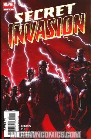 Secret Invasion #1 Cover A 1st Ptg Regular Gabrielle Dell Otto Cover