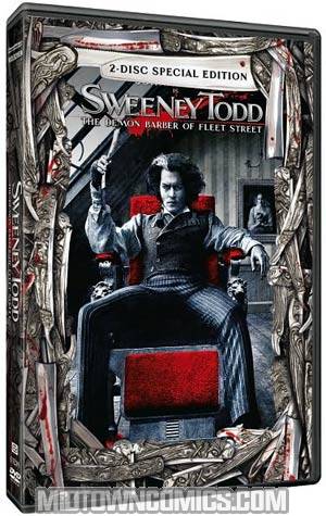 Sweeney Todd The Demon Barber Of Fleet Street DVD