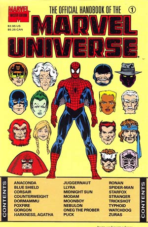 Official Handbook Of The Marvel Universe Master Edition #1 With Polybag